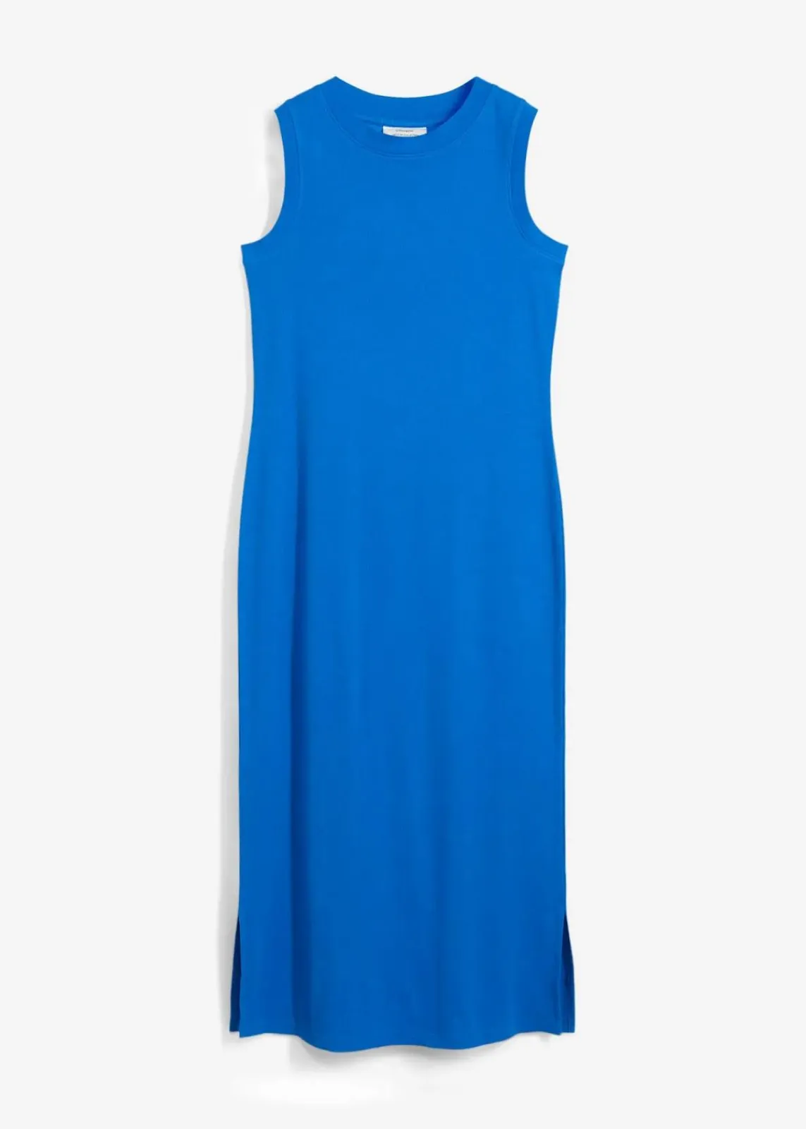 bonprix Kleider|Nachhaltigere Materialien^Jersey-Kleid aus Baumwolle mit Stretch azurblau