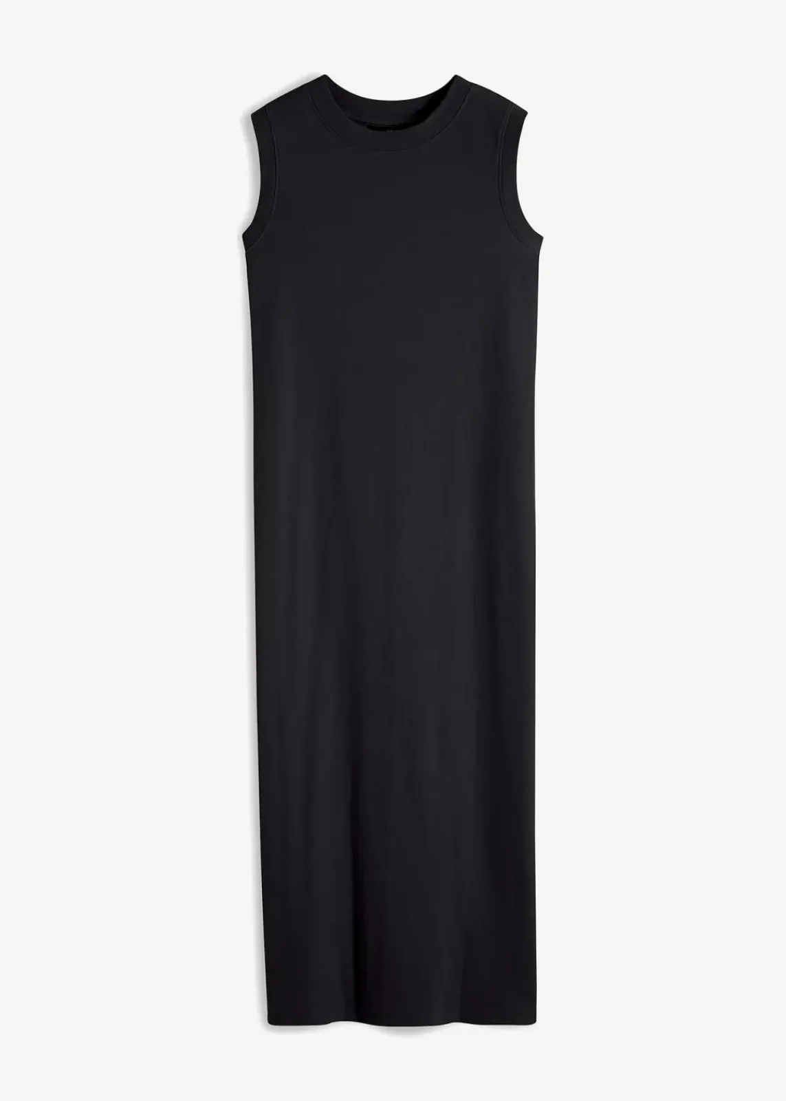 bonprix Kleider|Nachhaltigere Materialien^Jersey-Kleid aus Baumwolle mit Stretch schwarz