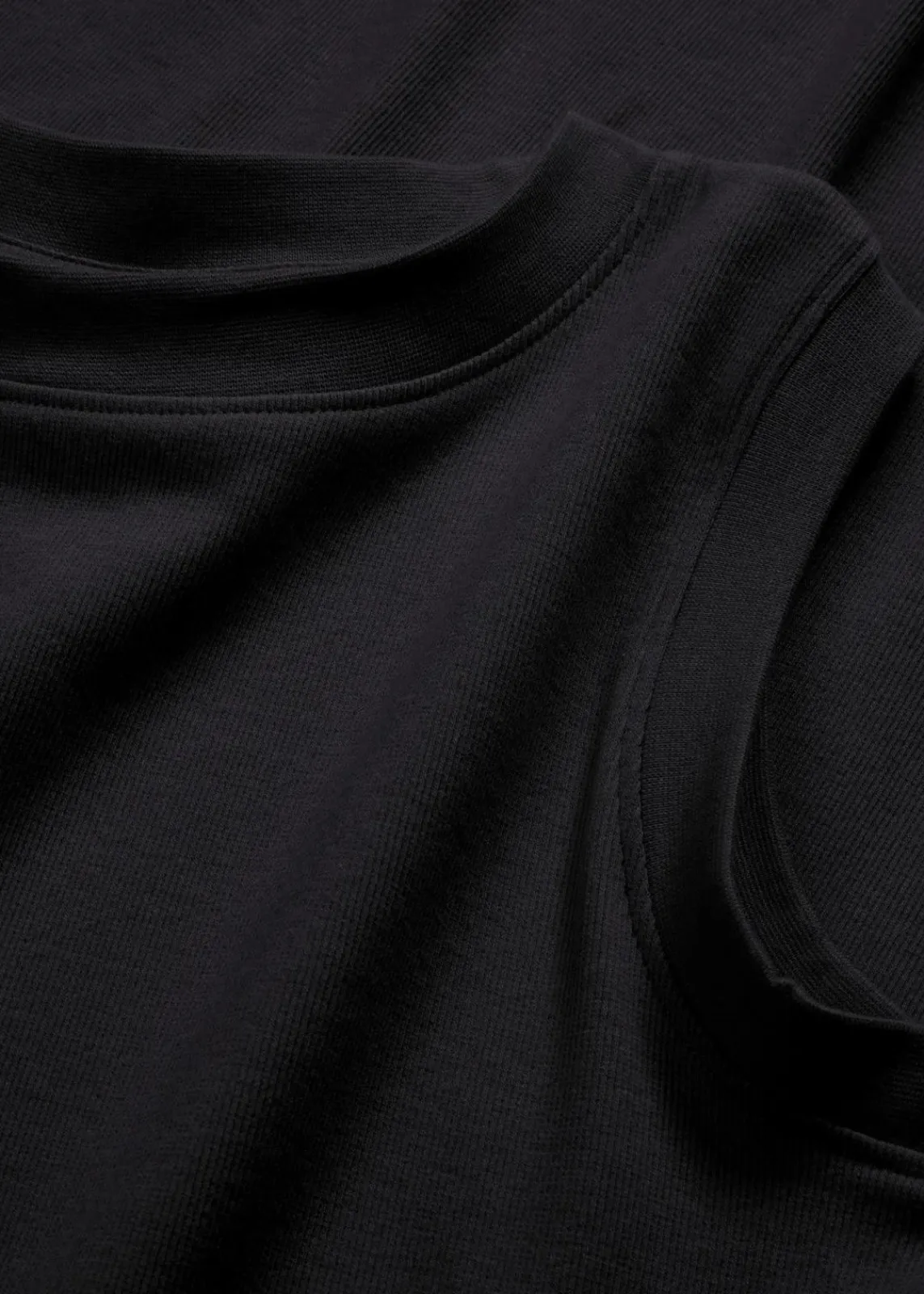 bonprix Kleider|Nachhaltigere Materialien^Jersey-Kleid aus Baumwolle mit Stretch schwarz
