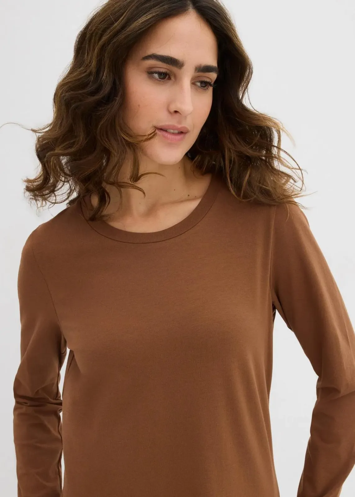 bonprix Kleider|Basics^Jerseykleid aus Baumwolle mit Stretch (2er Pack) smaragd+schwarz