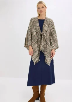 bonprix Kleider^Jerseykleid aus bequemen Punto di Roma dunkelblau