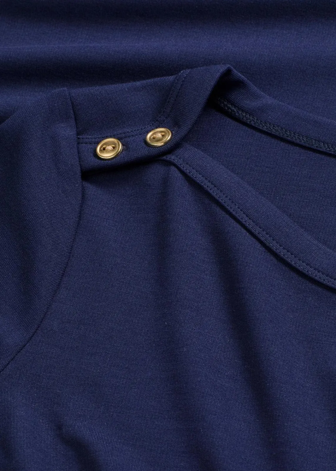 bonprix Kleider^Jerseykleid aus bequemen Punto di Roma dunkelblau