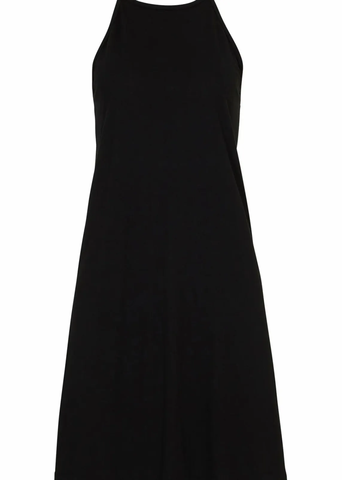 bonprix Bekleidung·Röcke|Basics^Jerseykleid aus fließendem Lyocell-Mix schwarz
