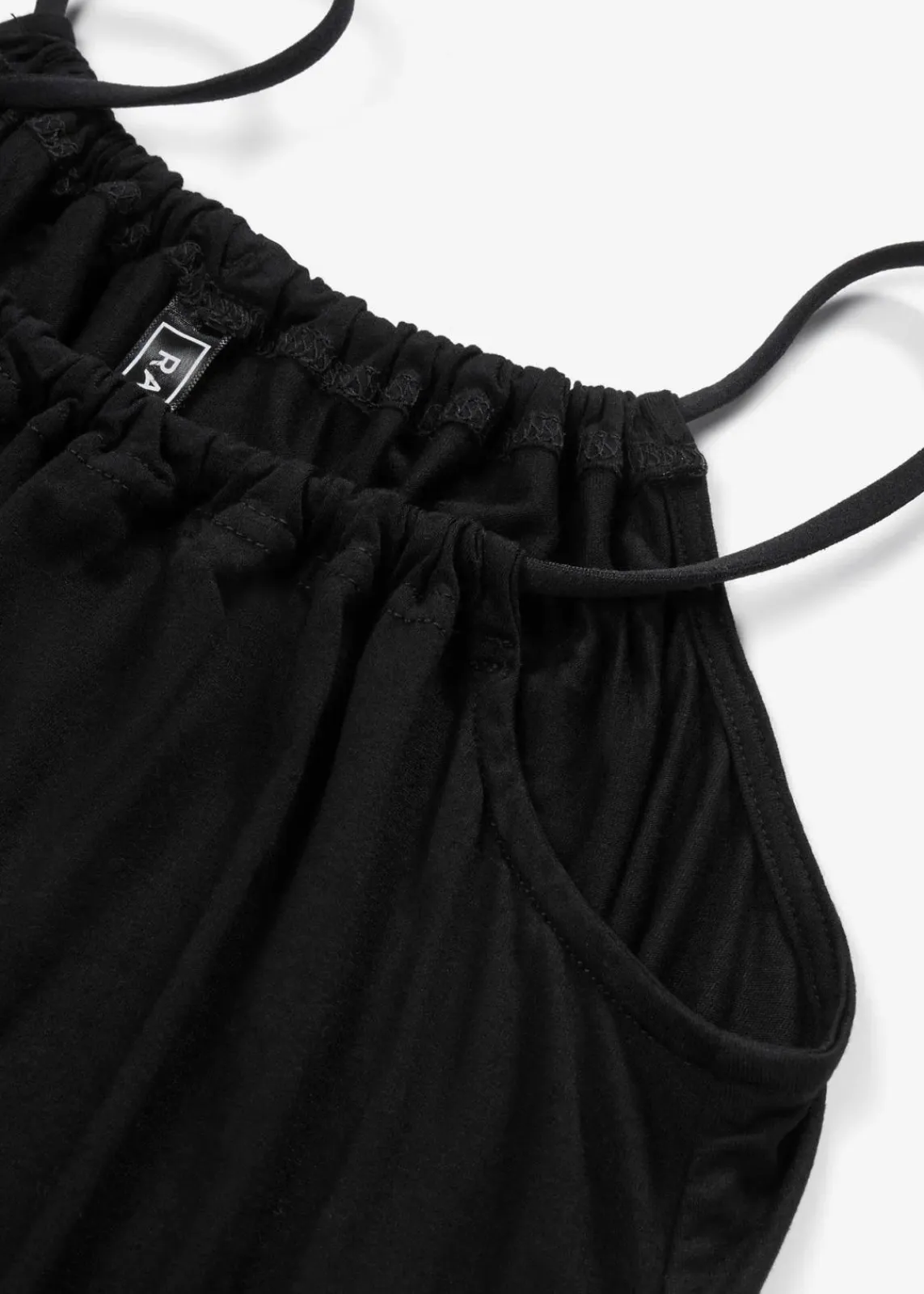bonprix Bekleidung·Pullover & Strickjacken|Kleider^Jerseykleid aus fließender Viskose schwarz
