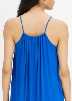 bonprix Nachhaltigere Materialien|Kleider^Jerseykleid aus fließender Viskose arktikblau