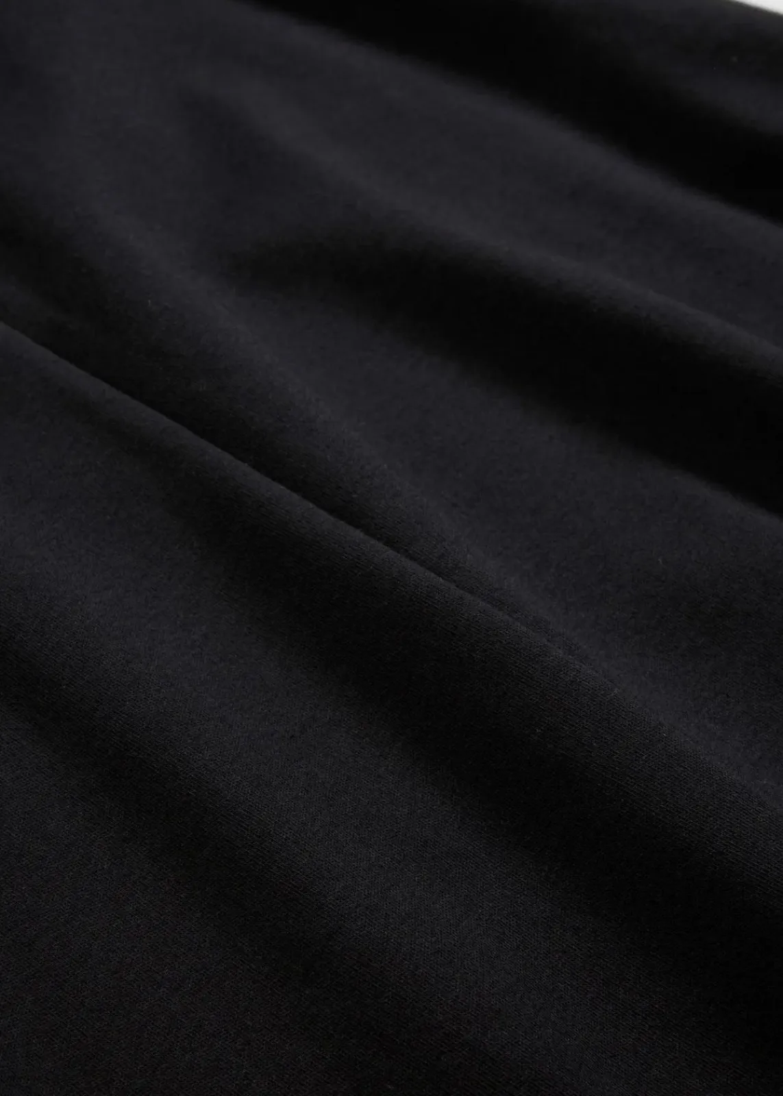 bonprix Bekleidung·Pullover & Strickjacken|Kleider^Jerseykleid aus reiner Bio-Baumwolle schwarz