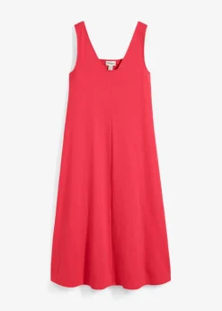 bonprix Nachhaltigere Materialien|Kleider^Jerseykleid aus reiner Bio-Baumwolle paradiespink