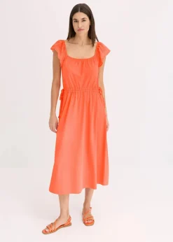 bonprix Bekleidung·Pullover & Strickjacken^Jerseykleid aus reiner Bio-Baumwolle mango