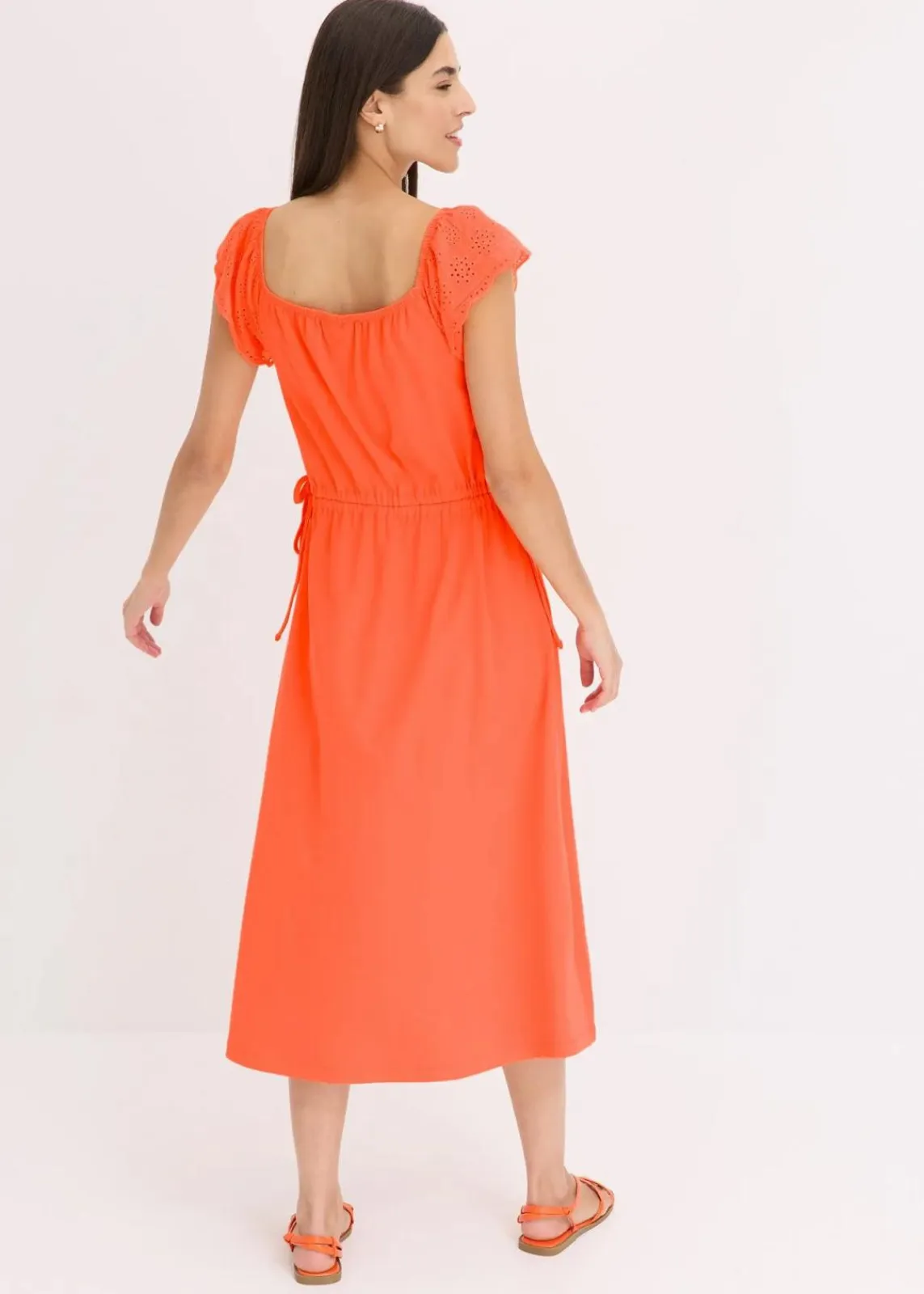 bonprix Bekleidung·Pullover & Strickjacken^Jerseykleid aus reiner Bio-Baumwolle mango
