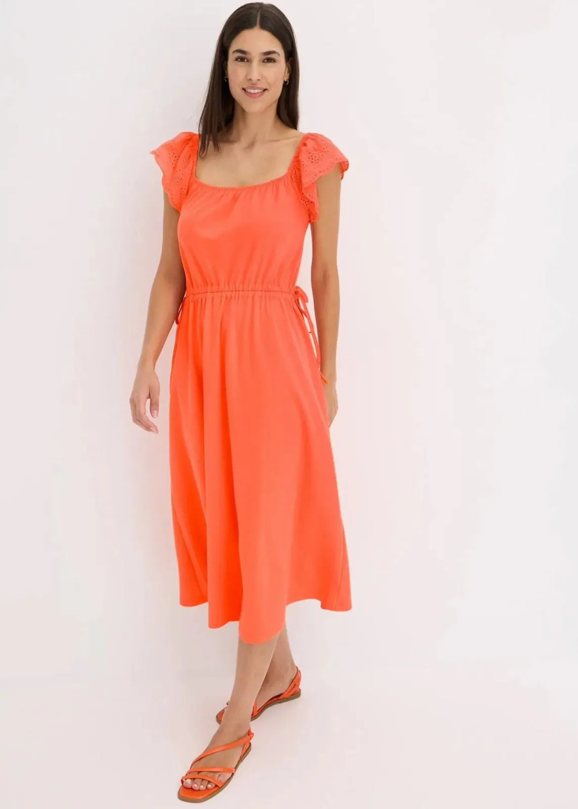 bonprix Bekleidung·Pullover & Strickjacken^Jerseykleid aus reiner Bio-Baumwolle mango