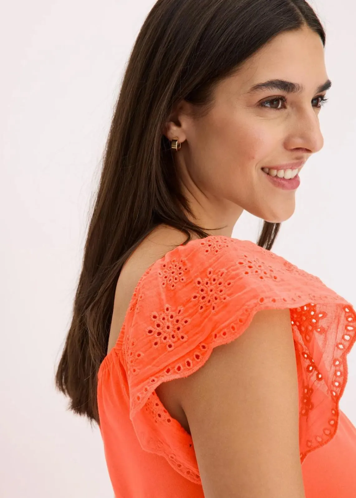bonprix Bekleidung·Pullover & Strickjacken^Jerseykleid aus reiner Bio-Baumwolle mango