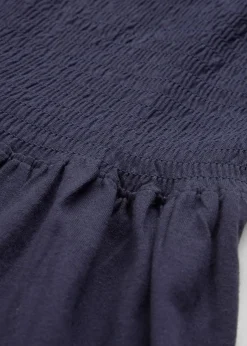 bonprix Nachhaltigere Materialien|Kleider^Jerseykleid aus reiner Bio-Baumwolle dunkelblau