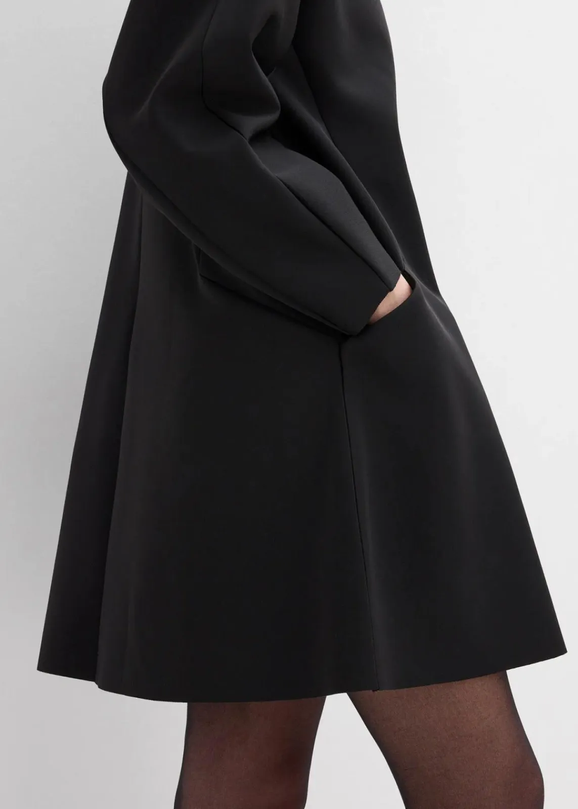 bonprix Bekleidung·Pullover & Strickjacken|Kleider^Jerseykleid aus Scuba schwarz