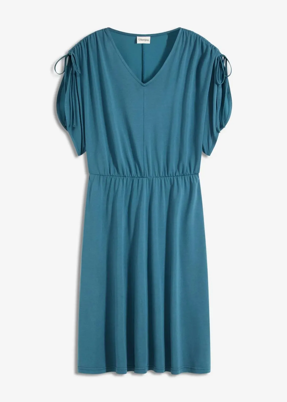 bonprix Kleider|Bekleidung·Pullover & Strickjacken^Jerseykleid aus softem Modal-Mix pfeffergrün