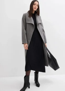 bonprix Bekleidung·Pullover & Strickjacken|Kleider^Jerseykleid aus softem Modal-Mix schwarz