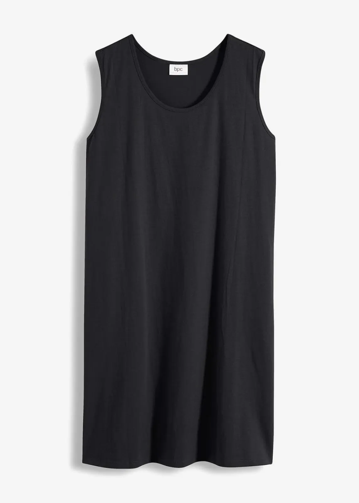 bonprix Bekleidung·Röcke|Bekleidung·Pullover & Strickjacken^Jerseykleid mit reiner Bio-Baumwolle schwarz