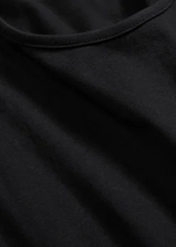 bonprix Bekleidung·Röcke|Bekleidung·Pullover & Strickjacken^Jerseykleid mit reiner Bio-Baumwolle schwarz