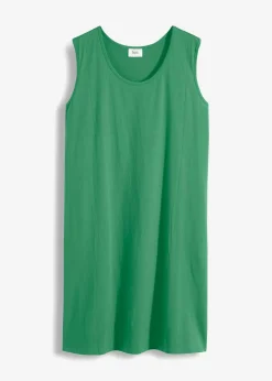 bonprix Nachhaltigere Materialien|Kleider^Jerseykleid mit reiner Bio-Baumwolle opalgrün