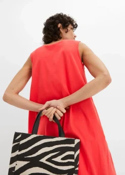 bonprix Nachhaltigere Materialien|Kleider^Jerseykleid mit reiner Bio-Baumwolle signalrot