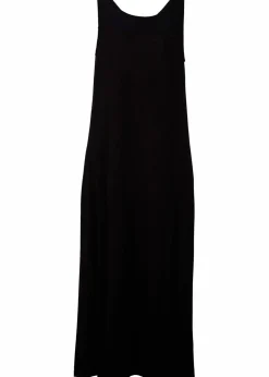bonprix Bekleidung·Pullover & Strickjacken|Kleider^Jerseykleid mit nachhaltiger Viskose schwarz