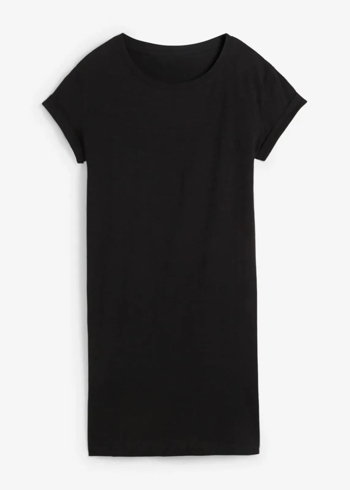 bonprix Bekleidung·Röcke|Bekleidung·Pullover & Strickjacken^Jerseykleid mit reiner Bio-Baumwolle schwarz