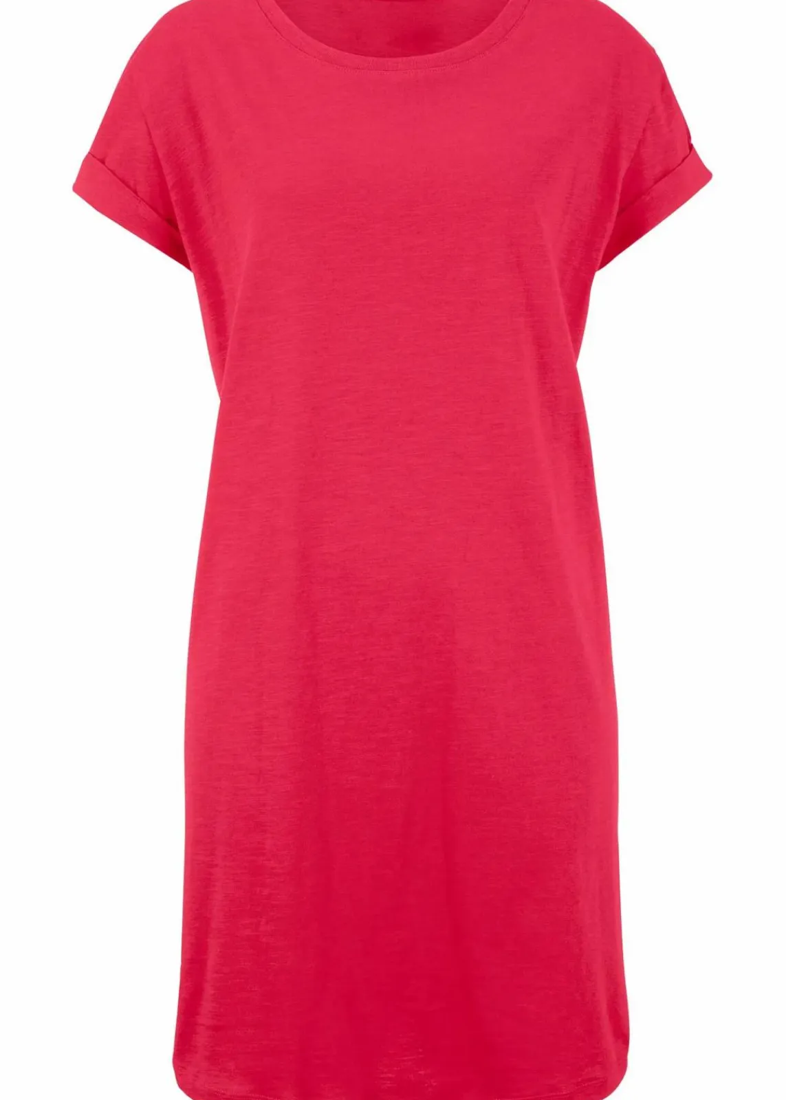bonprix Kleider|Basics^Jerseykleid mit reiner Bio-Baumwolle rot
