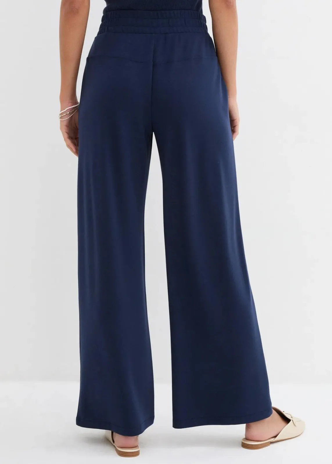 bonprix Hosen|Bekleidung·Kleider^Jersey-Marlene dunkelblau