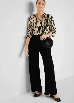 bonprix Bekleidung·Kleider|Hosen^Jersey-Marlene schwarz