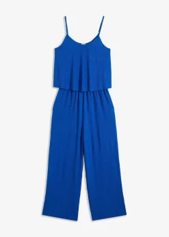 bonprix Bekleidung·Homewear|Jumpsuits^Jerseyplisee-Jumpsuit arktikblau