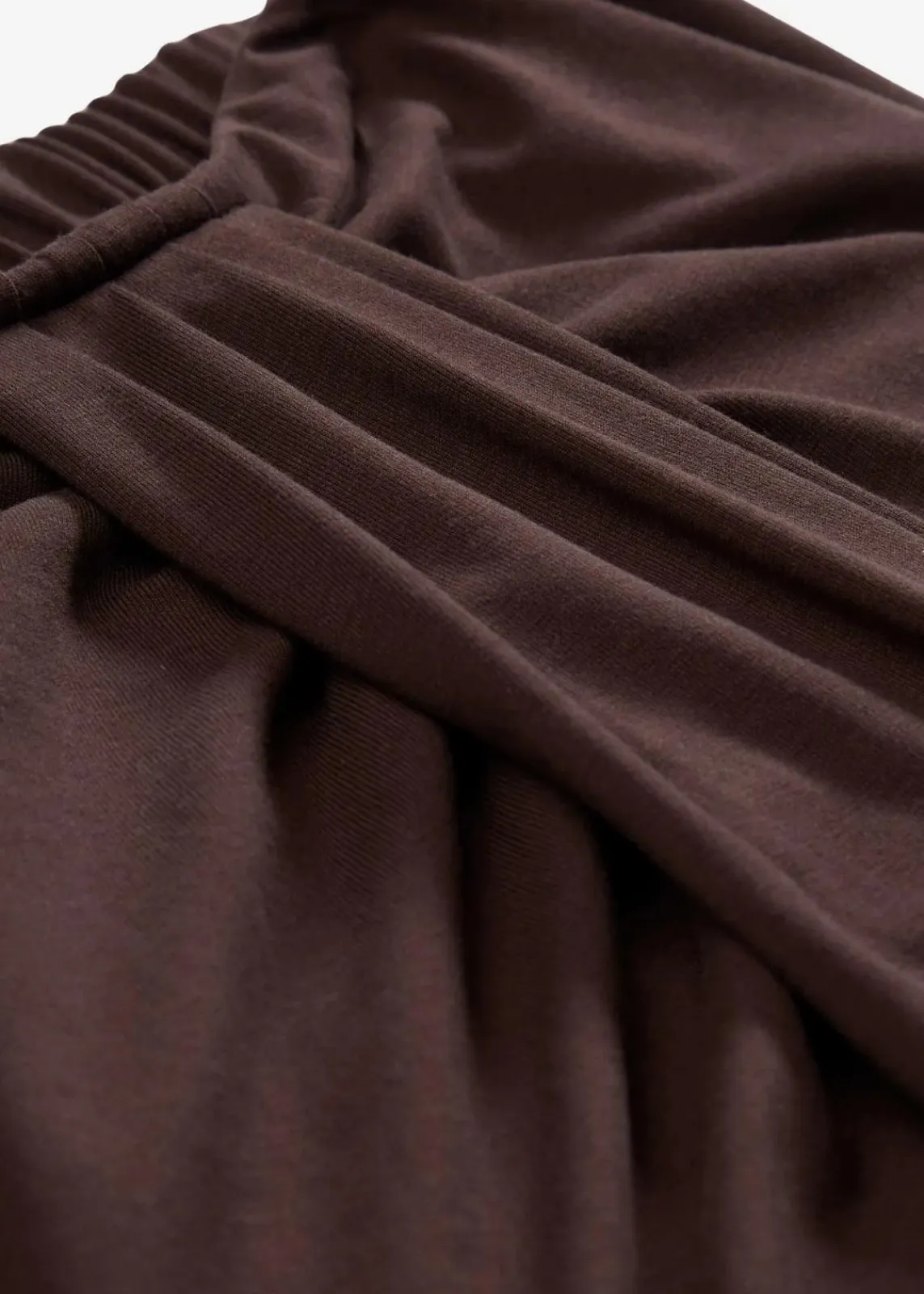 bonprix Röcke|Bekleidung·Sportbekleidung^Jersey-Rock mit Bequembund dunkelbraun
