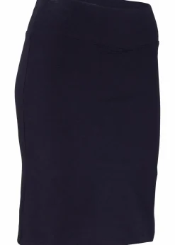 bonprix Röcke|Nachhaltigere Materialien^Jersey-Rock mit Radlerhose dunkelblau