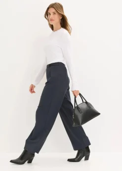 bonprix Bekleidung·Kleider^Jersey-Schlupfhose nachtblau