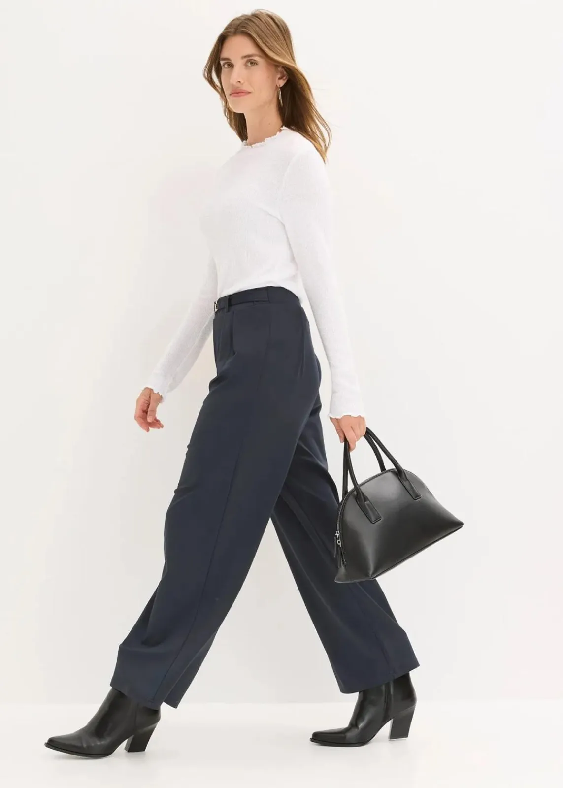 bonprix Bekleidung·Kleider^Jersey-Schlupfhose nachtblau