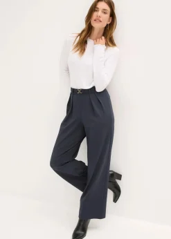 bonprix Bekleidung·Kleider^Jersey-Schlupfhose nachtblau