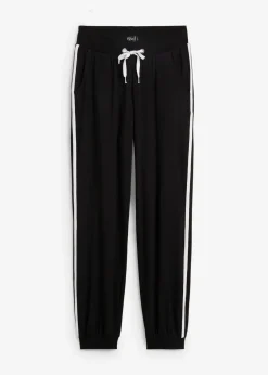 bonprix Bekleidung·Blusen & Tuniken|Bekleidung·Kleider^Jogginghose aus Baumwolle schwarz