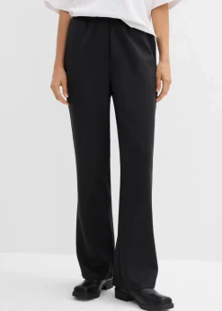 bonprix Bekleidung·Röcke|Bekleidung·Kleider^Jogginghose aus Scuba schwarz