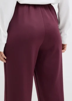 bonprix Nachhaltigere Materialien|Hosen^Jogginghose aus Scuba weinrot