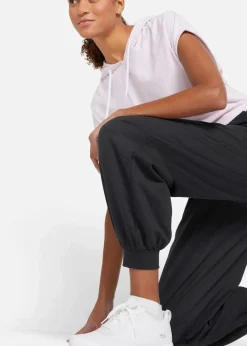 bonprix Sweat|Basics^Jogginghose mit elastischem Bund schwarz