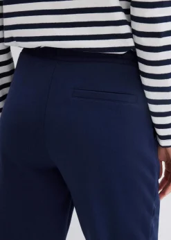 bonprix Hosen|Sweat^Jogginghose mit elastischem Bund dunkelblau