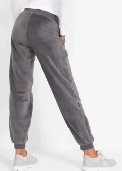 bonprix Bekleidung·Blusen & Tuniken|Bekleidung·Kleider^Jogginghose mit Komfortbund schiefergrau
