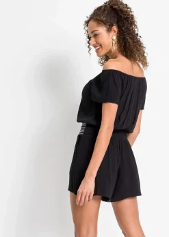bonprix Bekleidung·Homewear|Jumpsuits^Jumpsuit schwarz