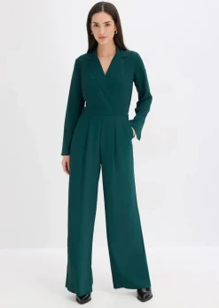 bonprix Jumpsuits|Nachhaltigere Materialien^Jumpsuit tiefgrün