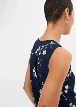 bonprix Jumpsuits^Jumpsuit dunkelblau bedruckt
