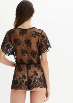 bonprix Dessous|Erotikwäsche^Jumpsuit schwarz