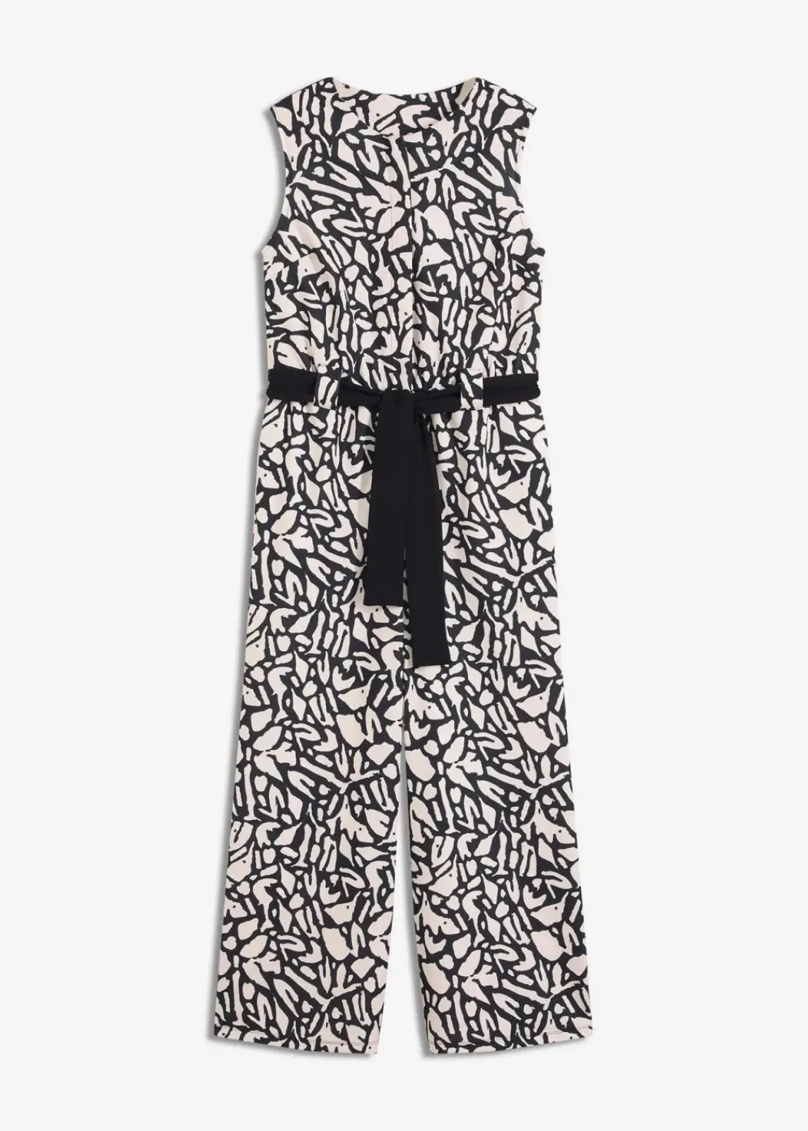 bonprix Bekleidung·Homewear|Jumpsuits^Jumpsuit schwarz/natur bedruckt
