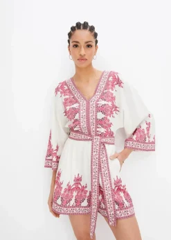 bonprix Jumpsuits^Jumpsuit nude/pink bedruckt