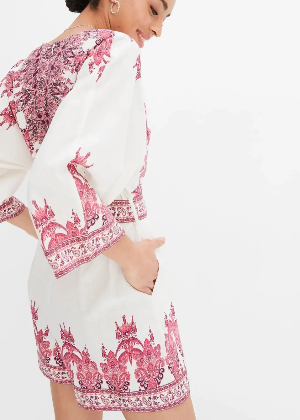 bonprix Jumpsuits^Jumpsuit nude/pink bedruckt