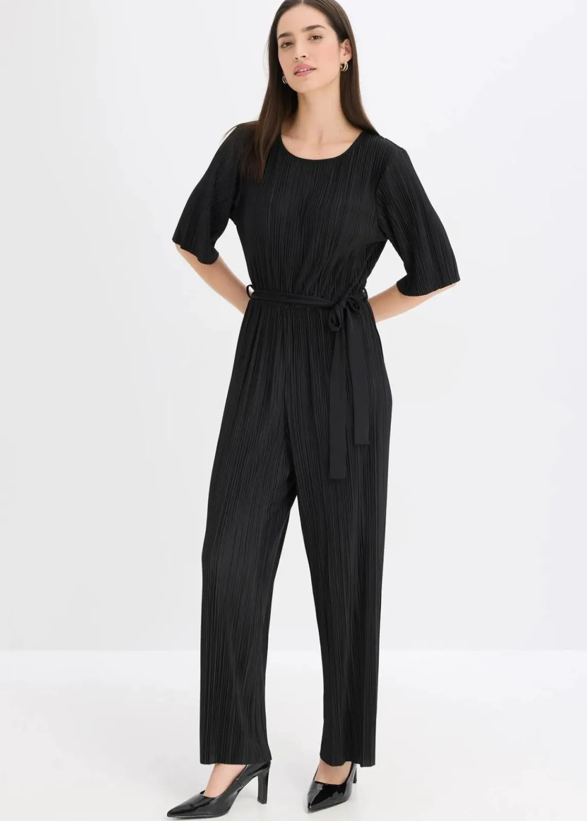bonprix Bekleidung·Homewear|Jumpsuits^Jumpsuit schwarz