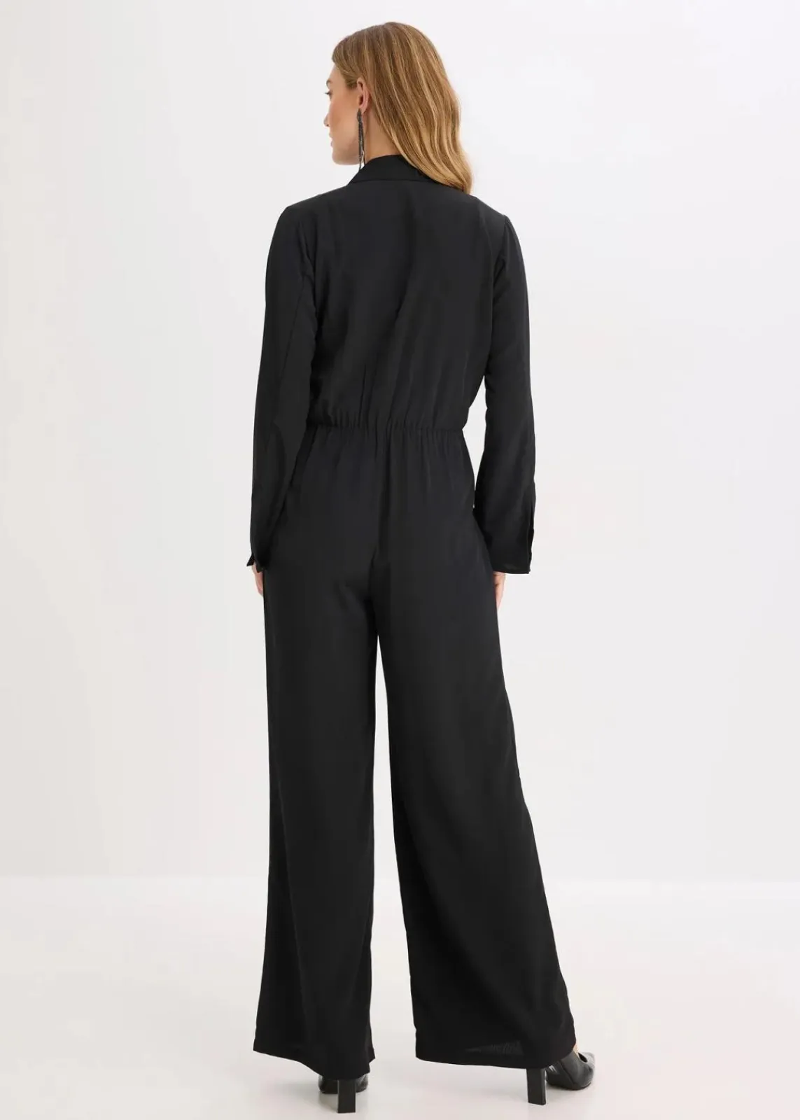 bonprix Bekleidung·Homewear|Nachhaltigere Materialien^Jumpsuit schwarz