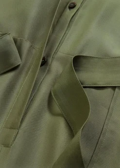 bonprix Jumpsuits|Nachhaltigere Materialien^Jumpsuit aus fließendem Lyocell oliv